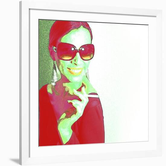 Zoe-NaxArt-Framed Art Print