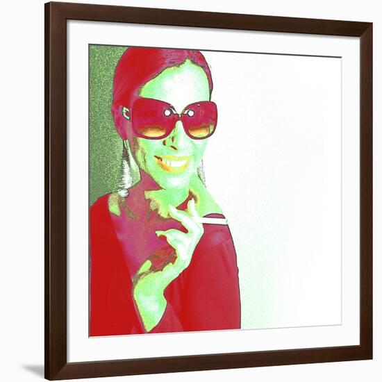 Zoe-NaxArt-Framed Art Print