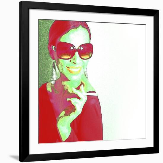 Zoe-NaxArt-Framed Art Print