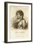 Zofia Zamoyska - portrait-Jean-Baptiste Isabey-Framed Giclee Print