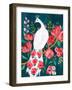 Zoisite Peacock-Sharon Montgomery-Framed Art Print