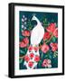 Zoisite Peacock-Sharon Montgomery-Framed Art Print