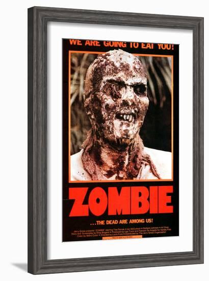 Zombie, 1980-null-Framed Art Print