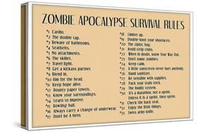 Zombie Apocalypse Rules-null-Stretched Canvas