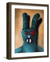 Zombie Bunny-Leah Saulnier-Framed Giclee Print