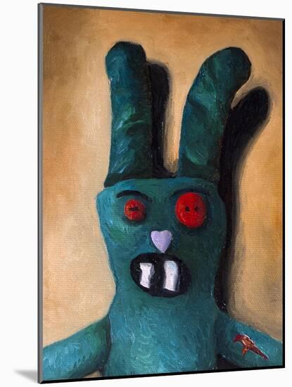 Zombie Bunny-Leah Saulnier-Mounted Giclee Print
