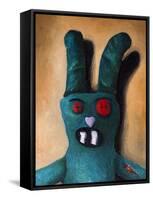 Zombie Bunny-Leah Saulnier-Framed Stretched Canvas