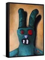 Zombie Bunny-Leah Saulnier-Framed Stretched Canvas