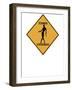 Zombie Crossing Tee-Tina Lavoie-Framed Giclee Print