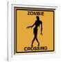 Zombie Crossing-Tina Lavoie-Framed Giclee Print