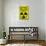 Zombie Fallout Shelter Sign Black Triangle Poster Print-null-Poster displayed on a wall