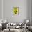 Zombie Fallout Shelter Sign Black Triangle Poster Print-null-Framed Poster displayed on a wall