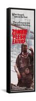 Zombie Flesh Eaters, Australian poster art, 1979-null-Framed Stretched Canvas