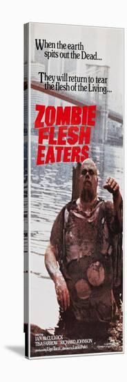 Zombie Flesh Eaters, Australian poster art, 1979-null-Stretched Canvas