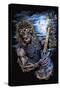 Zombie Guitar Player-FlyLand Designs-Stretched Canvas