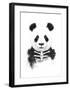 Zombie Panda-Balazs Solti-Framed Art Print