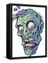 Zombie-Pattern_Head-01-FlyLand Designs-Framed Stretched Canvas