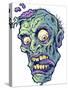 Zombie-Pattern_Head-01-FlyLand Designs-Stretched Canvas