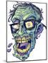 Zombie-Pattern_Head-04-FlyLand Designs-Mounted Giclee Print