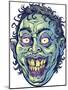 Zombie-Pattern_Head-06-FlyLand Designs-Mounted Giclee Print