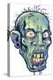 Zombie-Pattern_Head-07-FlyLand Designs-Stretched Canvas