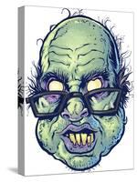 Zombie-Pattern_Head-10-FlyLand Designs-Stretched Canvas