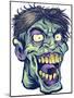 Zombie-Pattern_Head-15-FlyLand Designs-Mounted Giclee Print