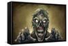 Zombie Reaching Out-FlyLand Designs-Framed Stretched Canvas