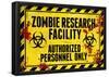 Zombie Research Facility-null-Framed Poster