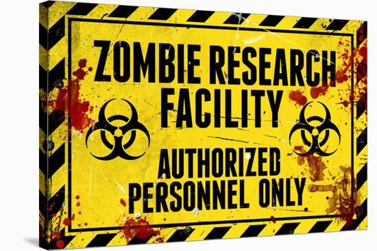 Zombie Research Facility-null-Stretched Canvas