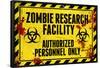 Zombie Research Facility-null-Framed Poster