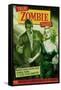 Zombie Tales Pulp by Retro-A-Go-Go Poster-null-Framed Stretched Canvas