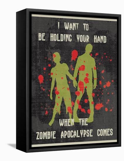 Zombie-Erin Clark-Framed Stretched Canvas