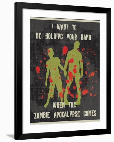 Zombie-Erin Clark-Framed Giclee Print