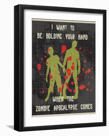 Zombie-Erin Clark-Framed Giclee Print