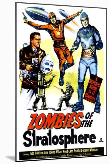Zombies of the Stratosphere, 1952-null-Mounted Art Print