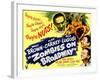 Zombies On Broadway, Bela Lugosi, Wally Brown, Alan Carney, Anne Jeffreys, 1945-null-Framed Photo