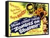 Zombies On Broadway, Bela Lugosi, Wally Brown, Alan Carney, Anne Jeffreys, 1945-null-Framed Stretched Canvas