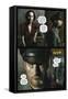 Zombies vs. Robots - Comic Page with Panels-Menton Matthews III-Framed Stretched Canvas