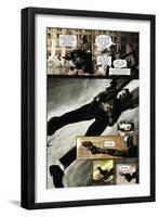 Zombies vs. Robots - Comic Page with Panels-Menton Matthews III-Framed Art Print