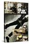 Zombies vs. Robots - Comic Page with Panels-Menton Matthews III-Stretched Canvas