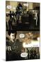 Zombies vs. Robots - Comic Page with Panels-Menton Matthews III-Mounted Premium Giclee Print