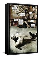 Zombies vs. Robots - Comic Page with Panels-Menton Matthews III-Framed Stretched Canvas