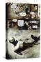 Zombies vs. Robots - Comic Page with Panels-Menton Matthews III-Stretched Canvas