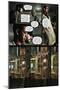 Zombies vs. Robots - Comic Page with Panels-Menton Matthews III-Mounted Art Print