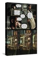 Zombies vs. Robots - Comic Page with Panels-Menton Matthews III-Stretched Canvas