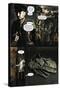 Zombies vs. Robots - Comic Page with Panels-Menton Matthews III-Stretched Canvas