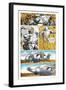 Zombies vs. Robots - Comic Page with Panels-Paul McCaffrey-Framed Art Print