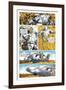 Zombies vs. Robots - Comic Page with Panels-Paul McCaffrey-Framed Art Print