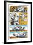 Zombies vs. Robots - Comic Page with Panels-Paul McCaffrey-Framed Art Print